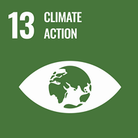sustainable goals icon climate action