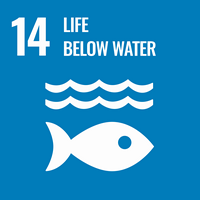 sustainable goals icon life below water