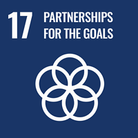 sustainable goals icon partnerships for the goals