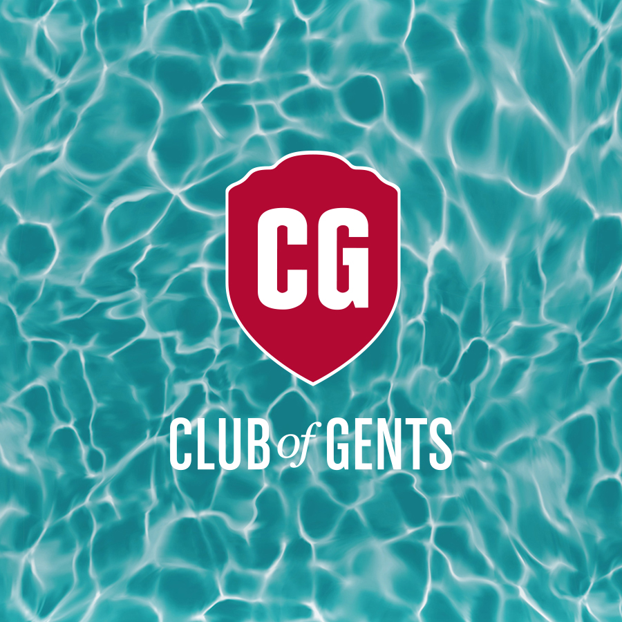 club of gents logo pool