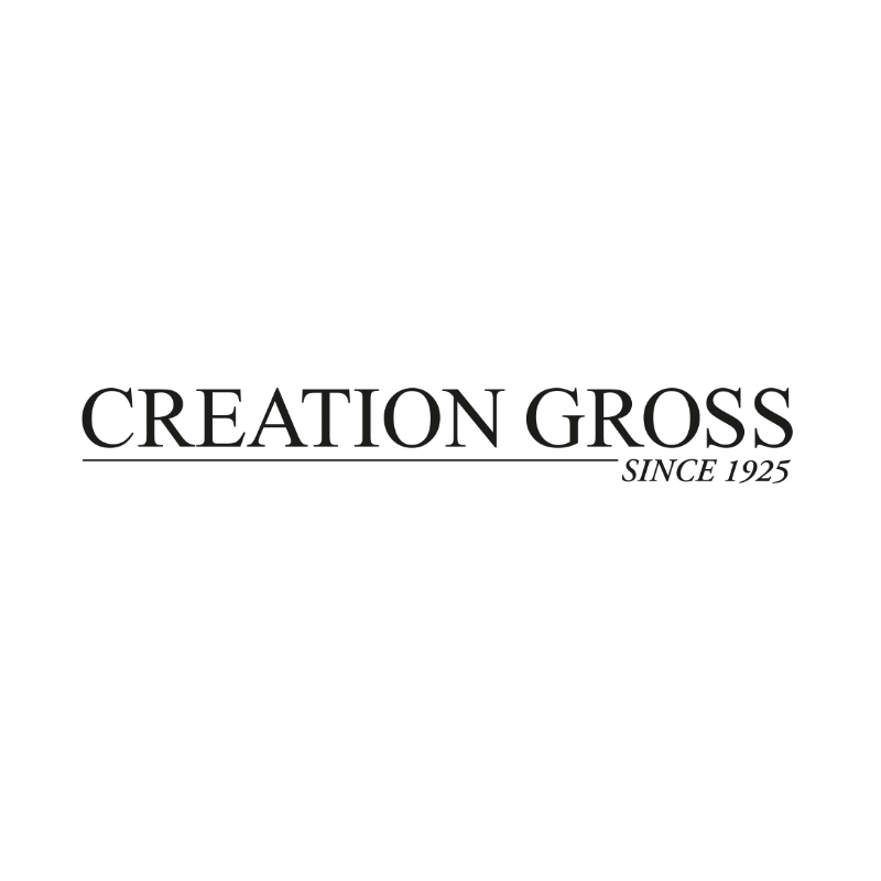creation gross since 1925 logo black